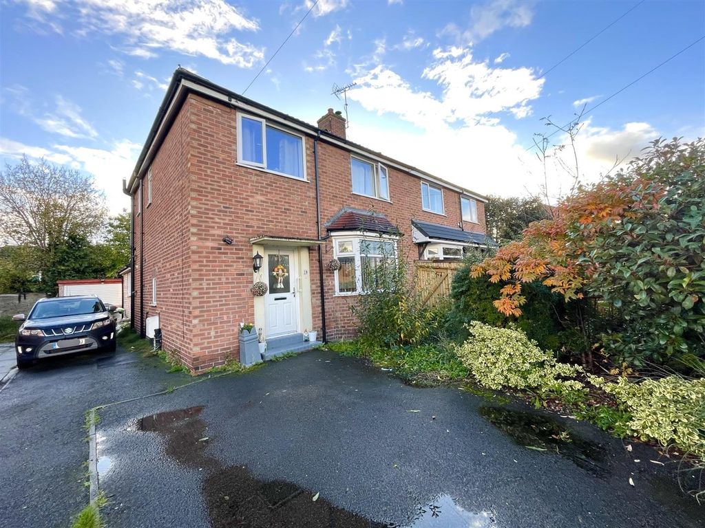 3 bed semi-detached house for sale in Fairfield Avenue, Sandbach CW11, £230,000