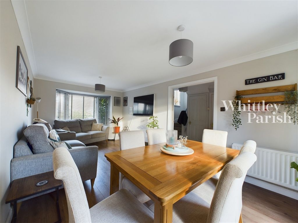 3 bed detached house for sale in Smiths Close, Dickleburgh, Diss IP21, £300,000