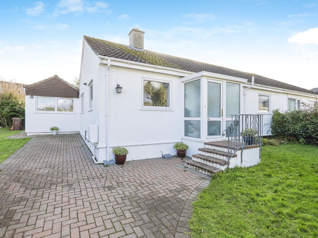 3 bed bungalow for sale in Polwithen Drive, Carbis Bay, St. Ives, Cornwall TR26, £360,000