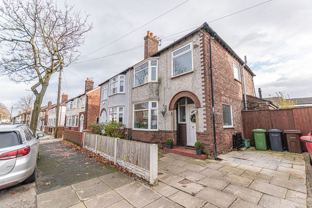 3 bed semi-detached house for sale in Enfield Avenue, Liverpool L23, £265,000