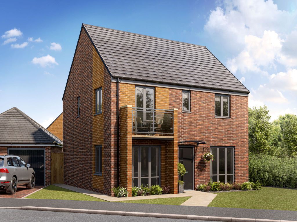 New home, 4 bed detached house for sale in "The Whiteleaf Corner" at Aykley Heads, Durham DH1, £417,950