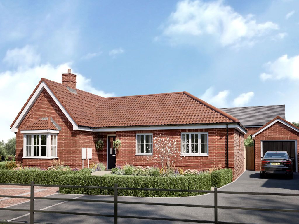 New home, 3 bed bungalow for sale in "The Boxted" at Castleton Way, Eye IP23, £333,000