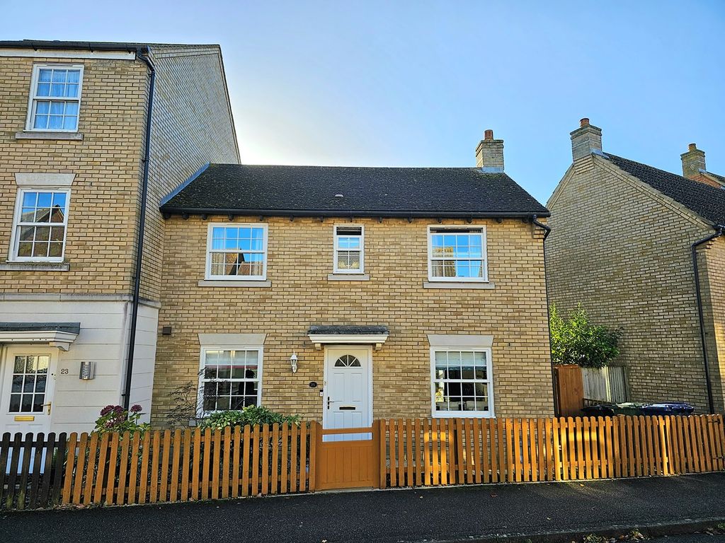 3 bed semi-detached house for sale in Apley Way, Lower Cambourne, Cambridge CB23, £350,000