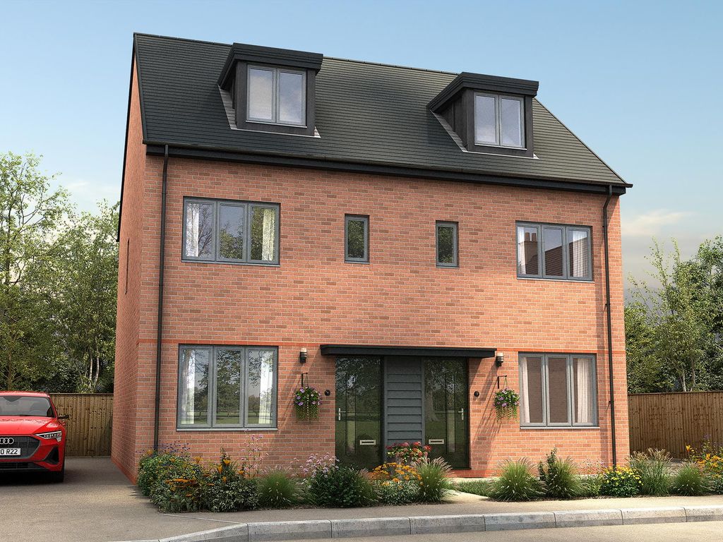 New home, 3 bed semi-detached house for sale in "The Makenzie" at Sandy Lane, New Duston, Northampton NN7, £320,000