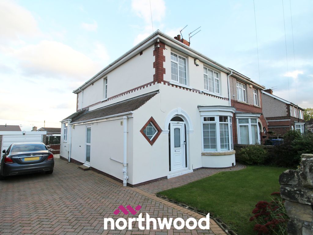 3 bed semi-detached house for sale in Crabgate Drive, Skellow, Doncaster DN6, £255,000