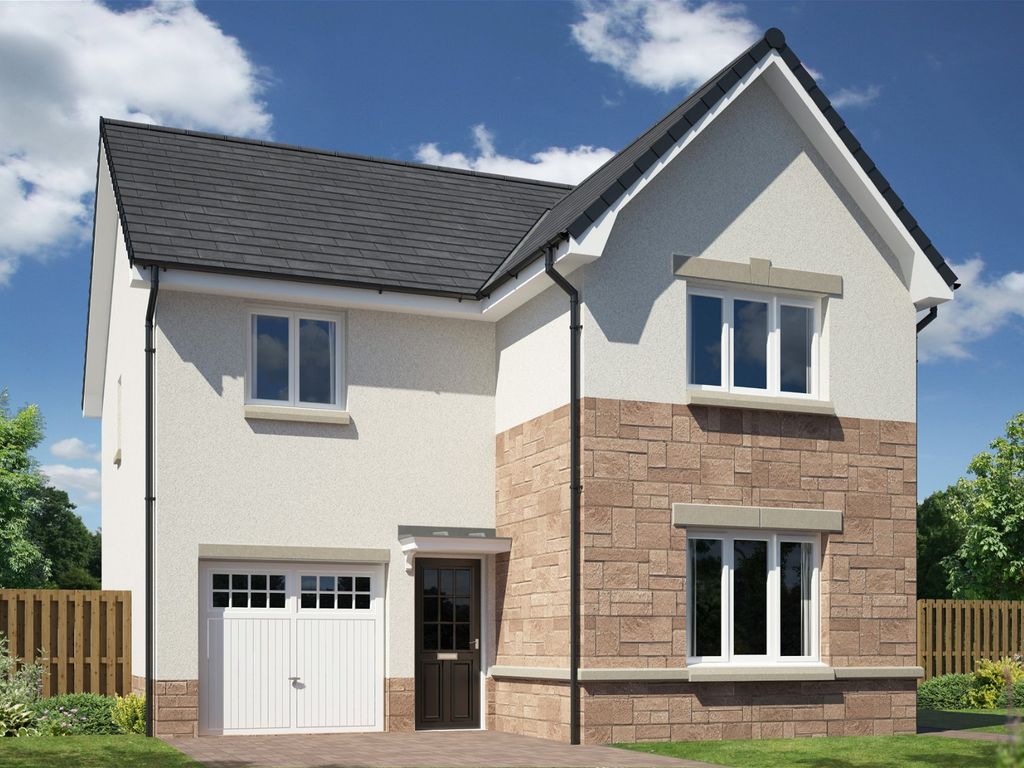 New home, 4 bed detached house for sale in Monarchs Way, West Calder EH55, £325,000