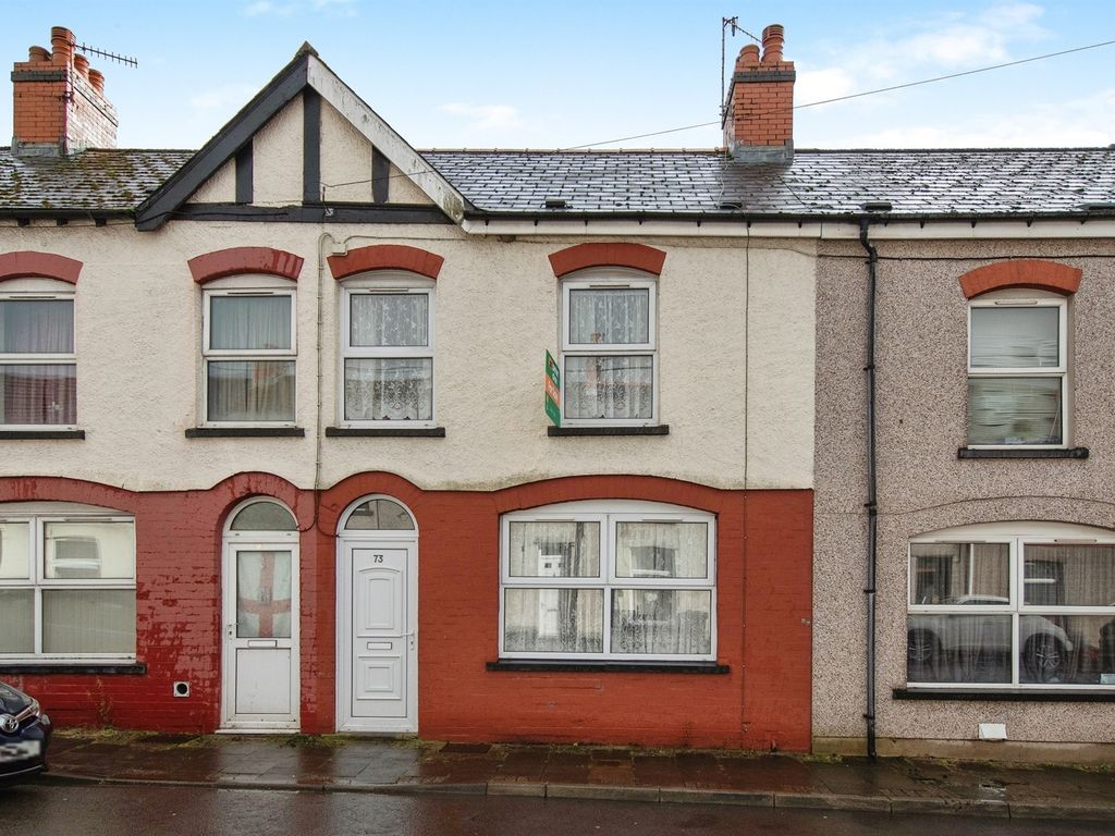 3 bed terraced house for sale in Charles Street, Rhymney, Tredegar NP22, £125,000