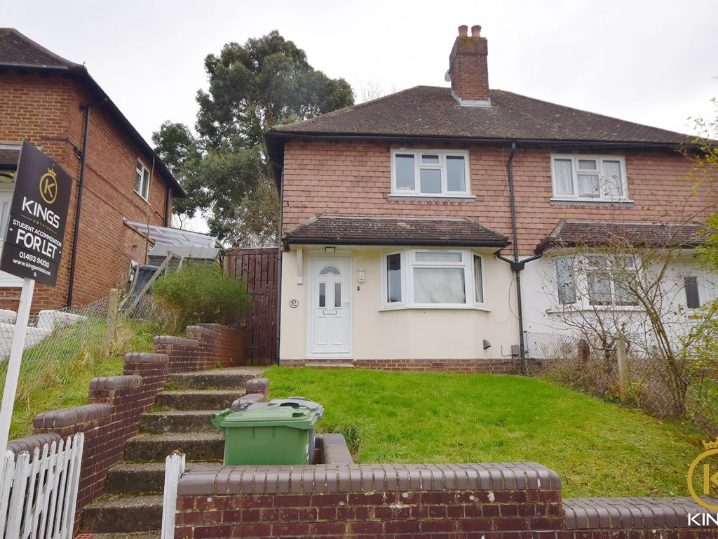 3 bed semi-detached house to rent in Foxburrows Avenue, Guildford GU2, £1,950 pcm