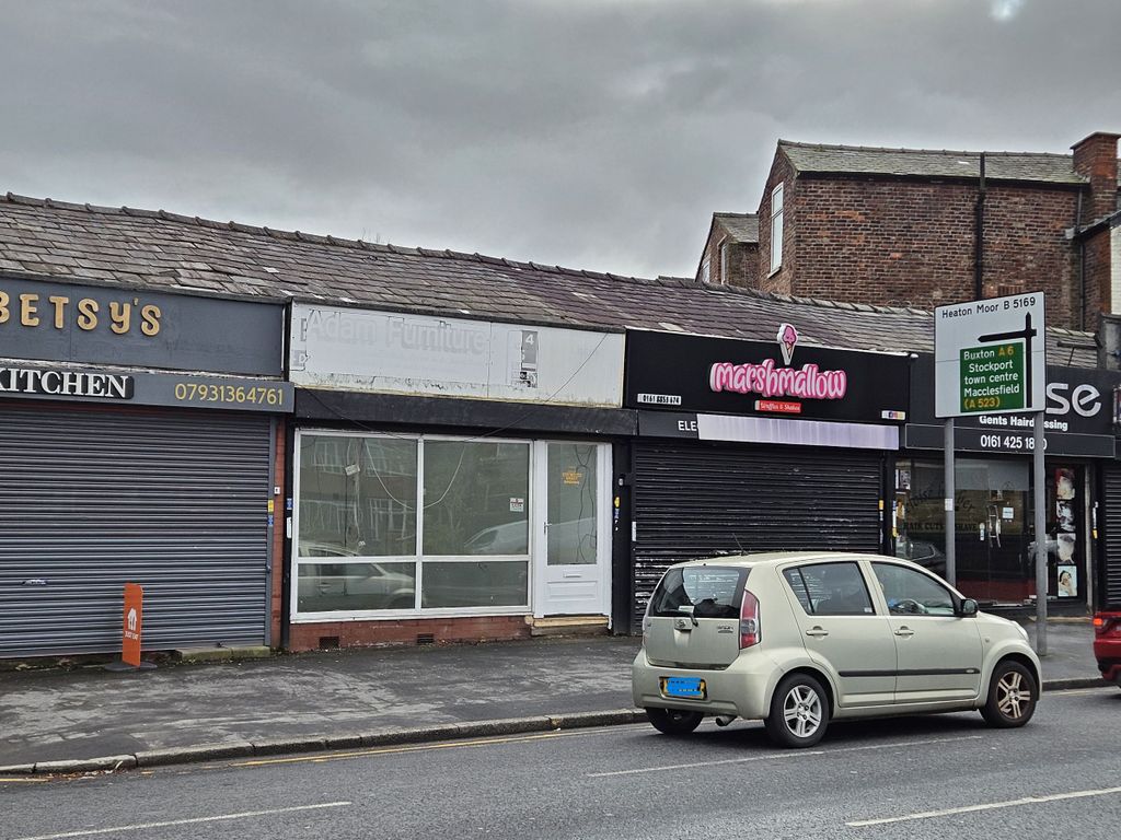 Retail premises to let in School Lane, Stockport SK4, £7,200 pa