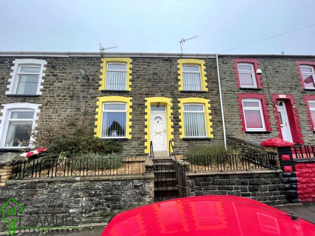 3 bed terraced house for sale in Arfryn Terrace, Tylorstown, Ferndale CF43, £94,000