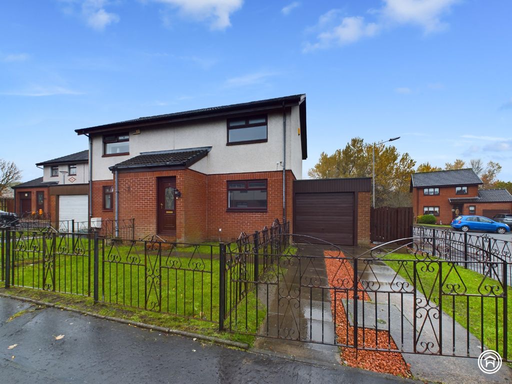 2 bed semi-detached house for sale in Parkway Place, Coatbridge ML5, £145,000