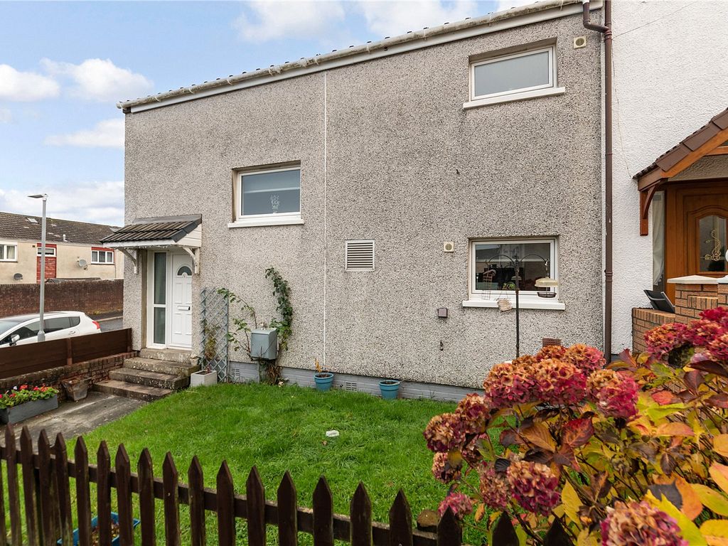 2 bed end terrace house for sale in Speedwell Square, Ayr, South Ayrshire KA7, £100,000