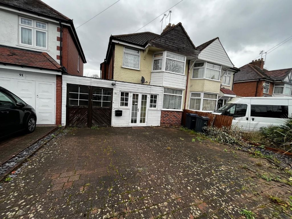 3 bed semi-detached house for sale in Osmaston Road, Harborne, Birmingham B17, £315,000