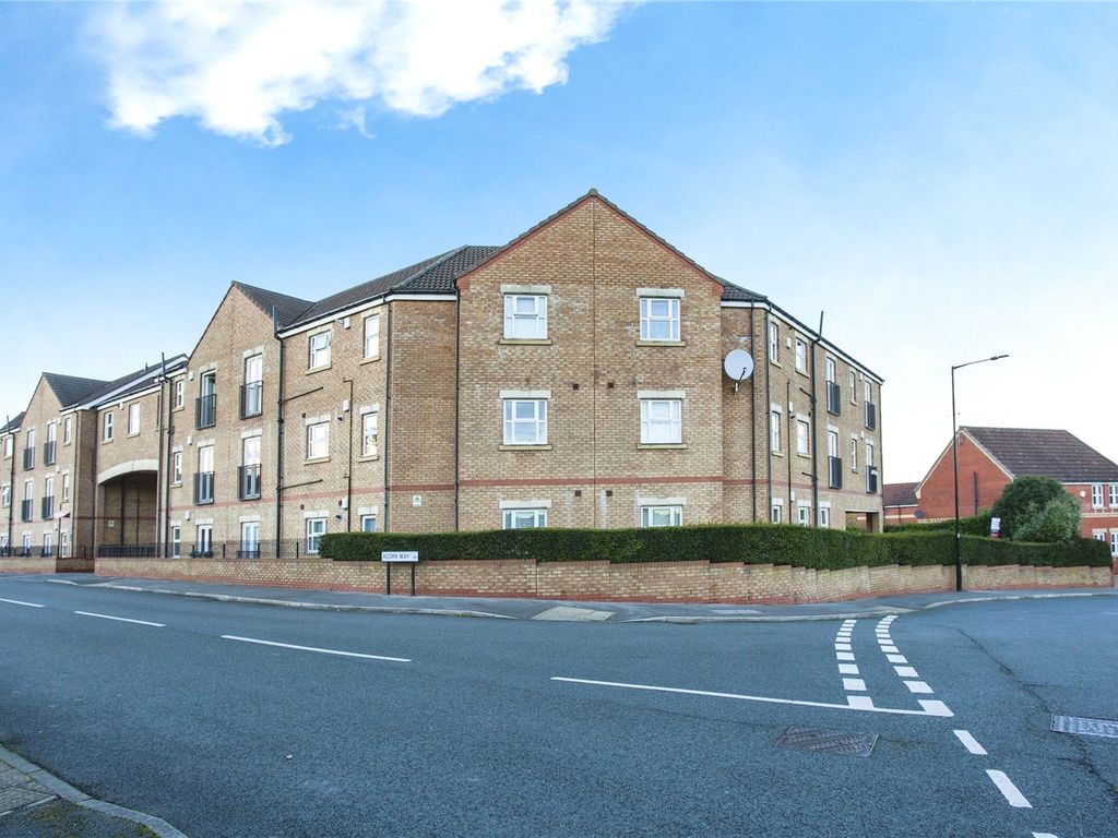 2 bed flat for sale in Acorn Way, Woodlaithes, Rotherham, South Yorkshire S66, £120,000