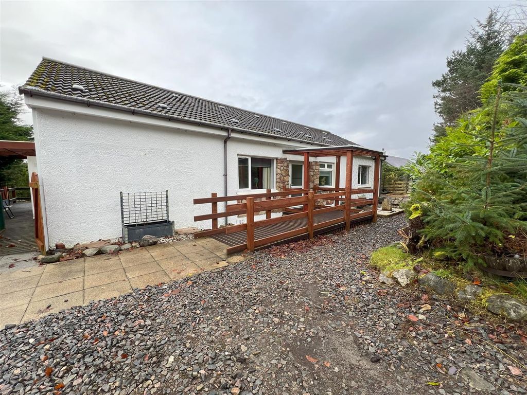 3 bed detached bungalow for sale in Juniper, Ardgay, Sutherland IV24, £225,000