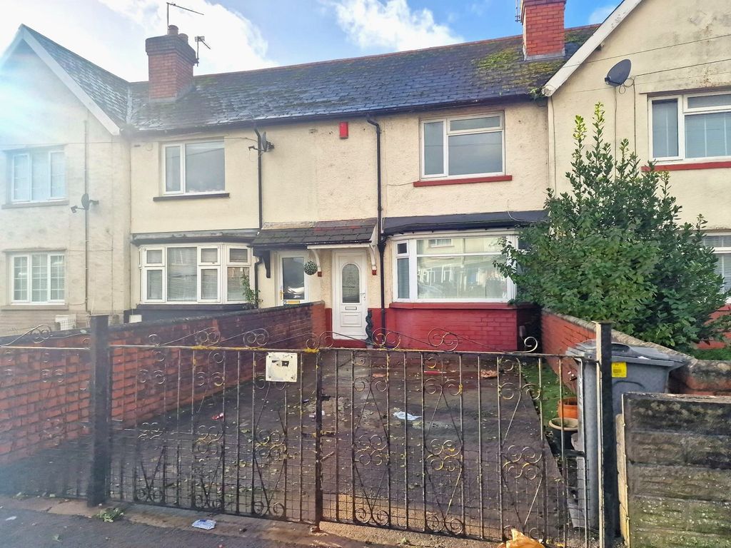 2 bed terraced house for sale in Mercia Road, Cardiff CF24, £170,000