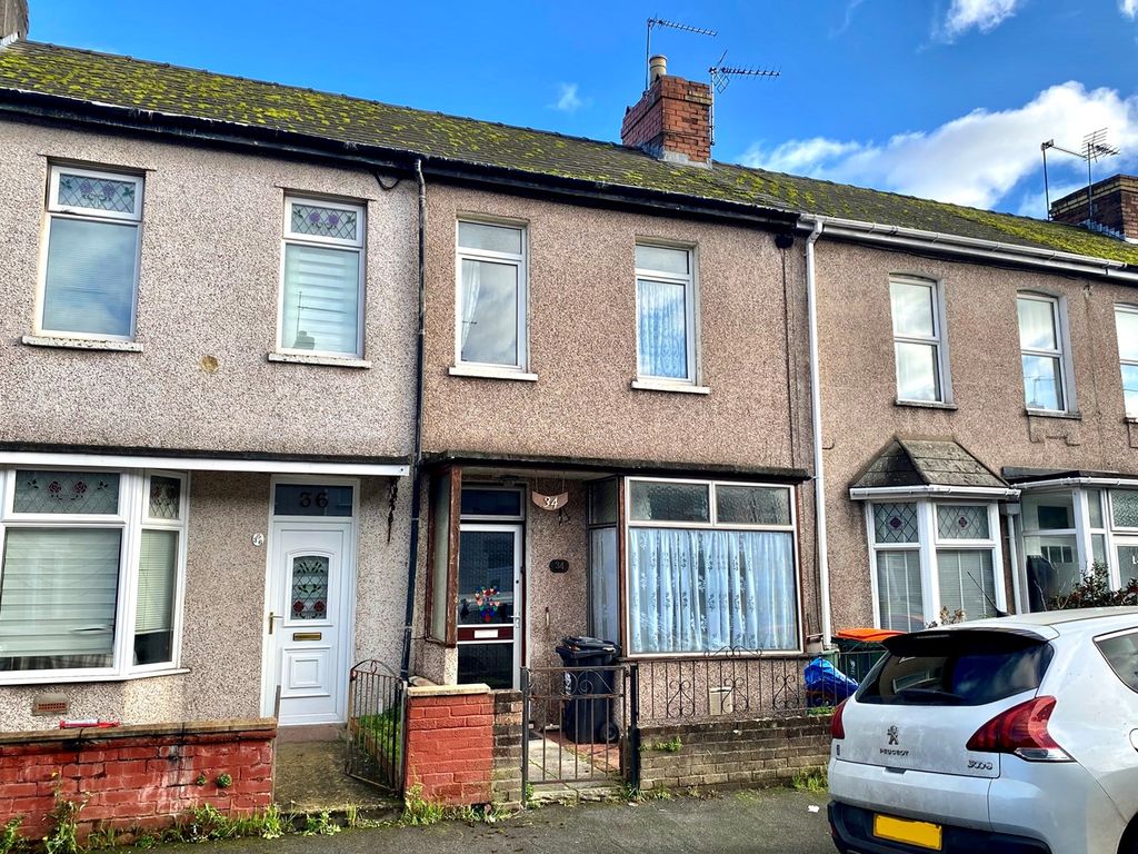 3 bed terraced house for sale in Walford Street, Newport NP20, £139,950