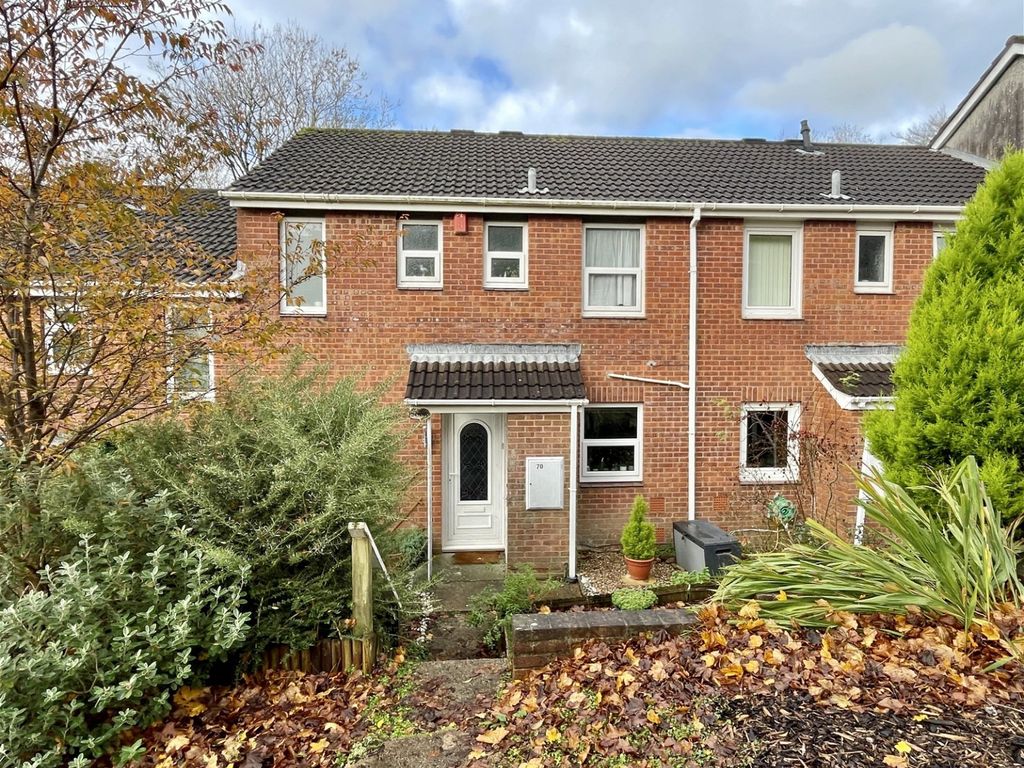 3 bed terraced house for sale in Dockray Close, Thornbury, Plymouth PL6, £210,000