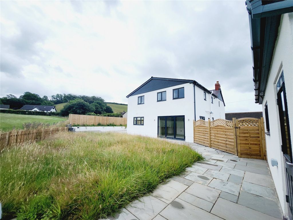 New home, 4 bed detached house for sale in Bancyfelin, Carmarthen, Carmarthenshire SA33, £650,000