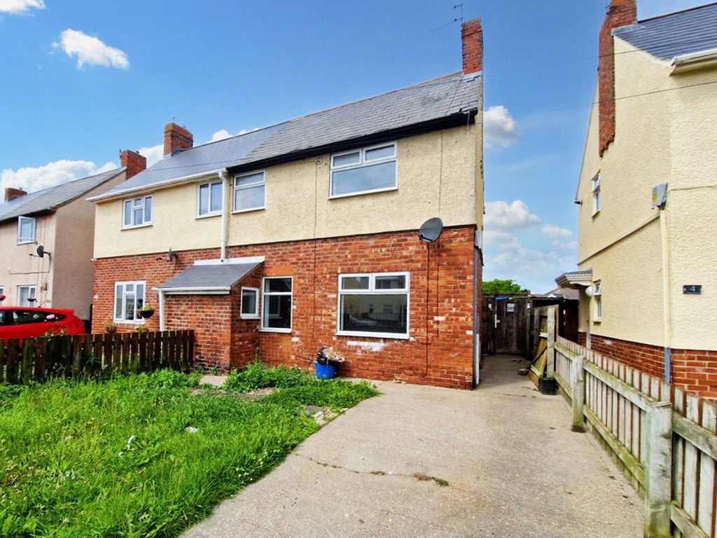 3 bed semi-detached house for sale in Edward Road, Bedlington NE22, £79,950