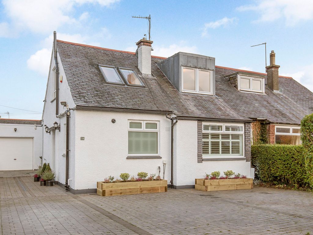4 bed semi-detached house for sale in 54 Silverknowes Drive, Edinburgh EH4, £425,000
