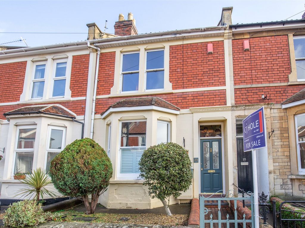 3 bed terraced house for sale in Stoke Lane, Westbury-On-Trym, Bristol BS9, £575,000