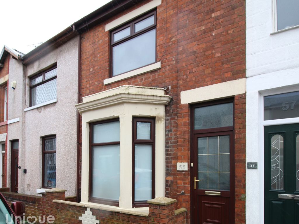 2 bed terraced house for sale in Kemp Street, Fleetwood FY7, £114,950