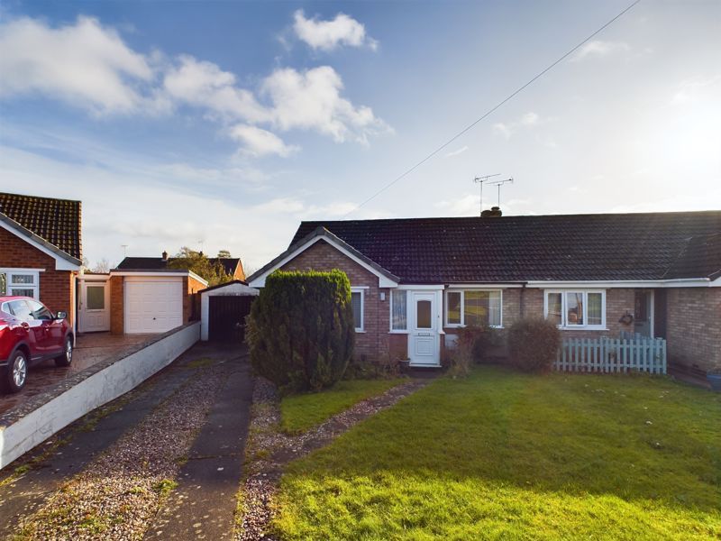 2 bed semi-detached bungalow for sale in Moat Croft, Shifnal, Shropshire. TF11, £225,000