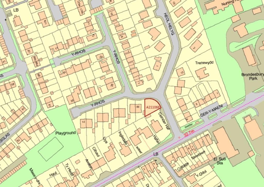 Land for sale in Y Rhos, Cardigan SA43, £65,000