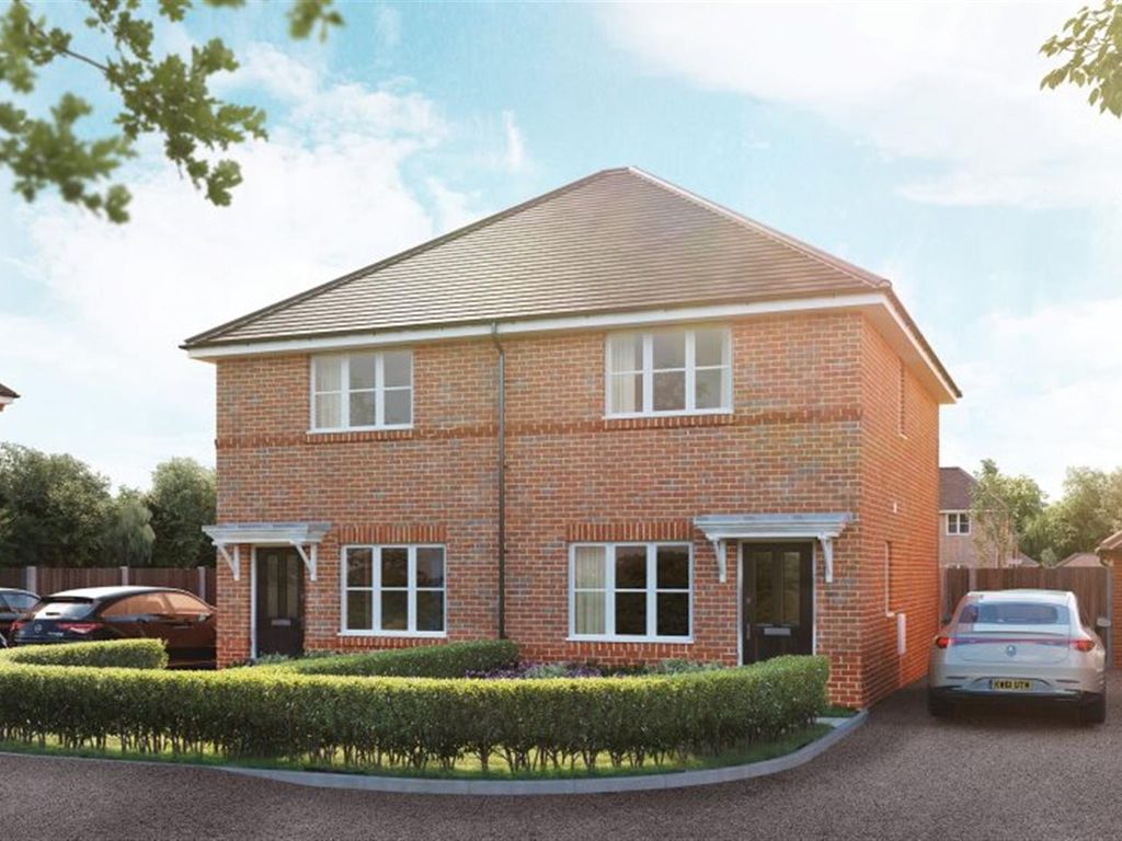 New home, 2 bed semi-detached house for sale in Sovereign Gate, Overton, Basingstoke RG25, £375,000