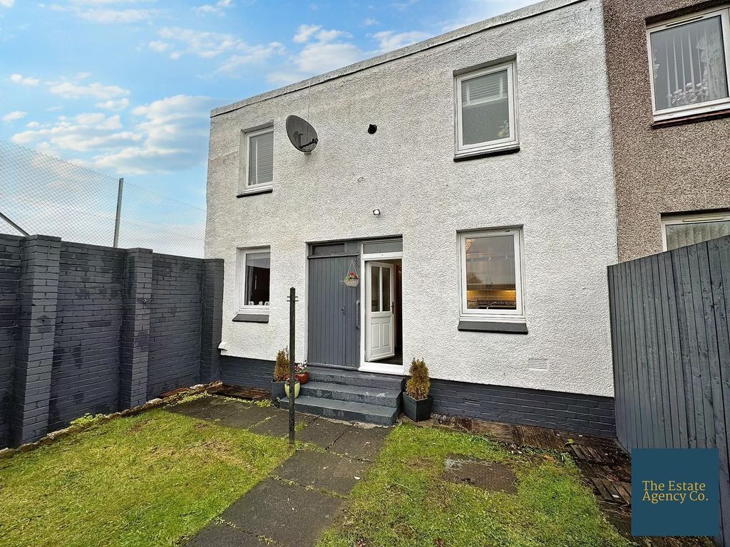 3 bed end terrace house for sale in Ottawa Crescent, Clydebank G81, £110,000
