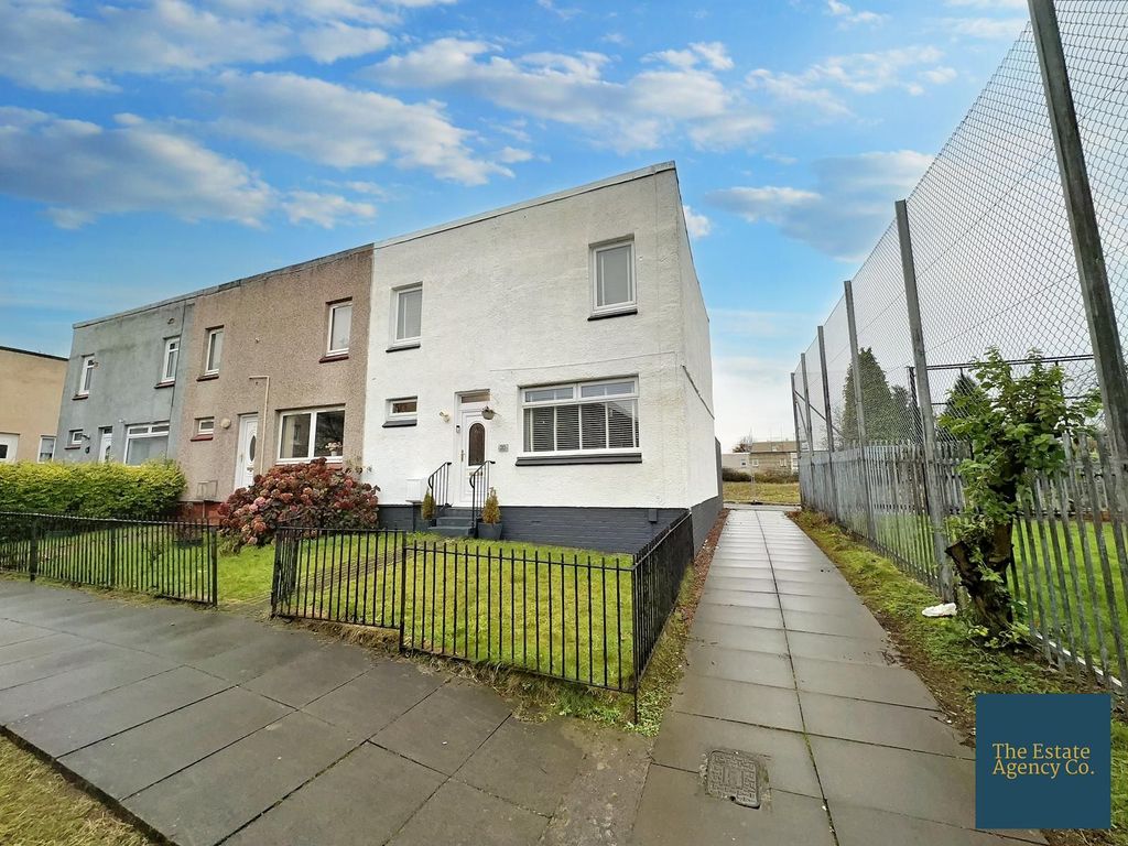 3 bed end terrace house for sale in Ottawa Crescent, Clydebank G81, £110,000