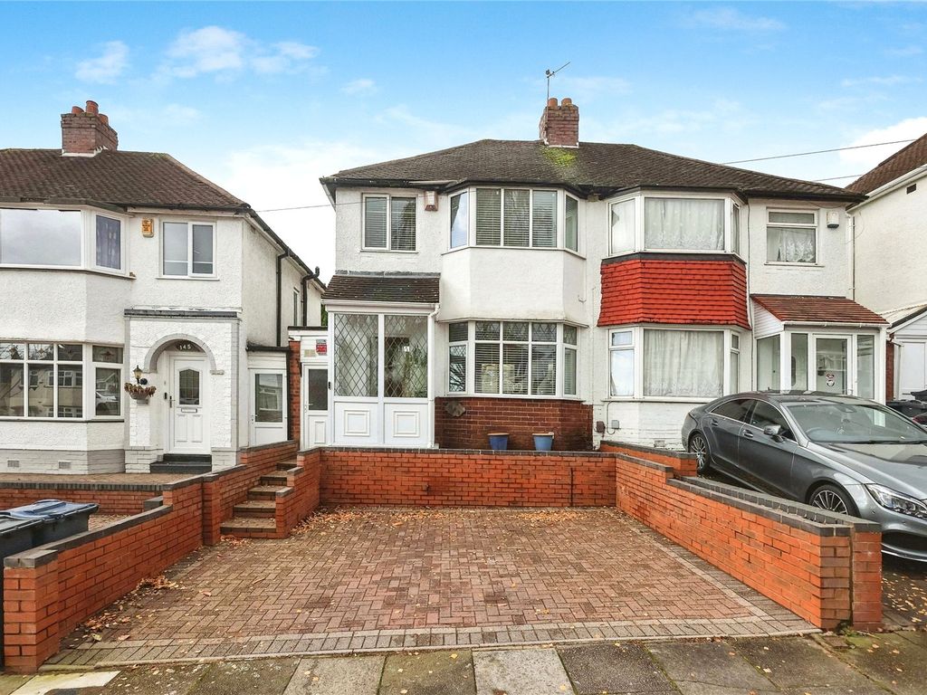 3 bed semi-detached house for sale in Sandringham Road, Perry Barr, Birmingham B42, £280,000