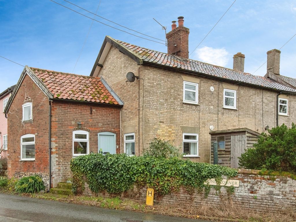 2 bed terraced house for sale in Pound Corner, Barningham, Bury St. Edmunds IP31, £180,000