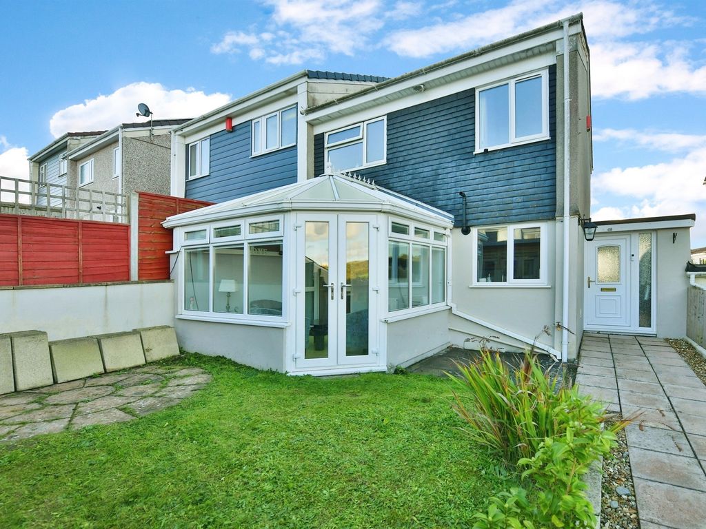 3 bed semi-detached house for sale in Hemerdon Heights, Plympton, Plymouth PL7, £275,000