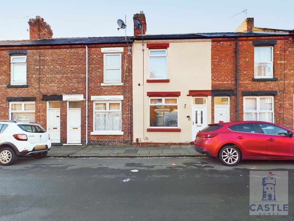 2 bed terraced house to rent in Brougham Street, Darlington DL3, £575 pcm