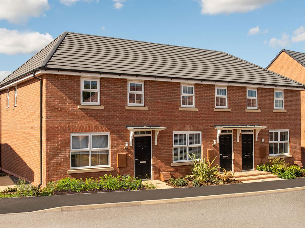 New home, 3 bed terraced house for sale in "Archford" at Cordy Lane, Brinsley, Nottingham NG16, £204,000
