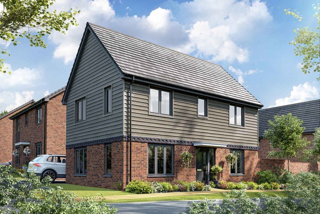 New home, 3 bed detached house for sale in "The Aynesdale - Plot 68" at Ockley Lane, Hassocks BN6, £525,000