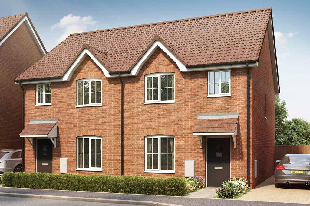 New home, 3 bed semi-detached house for sale in "The Gosford - Plot 171" at Money Road, Norwich NR6, £180,000