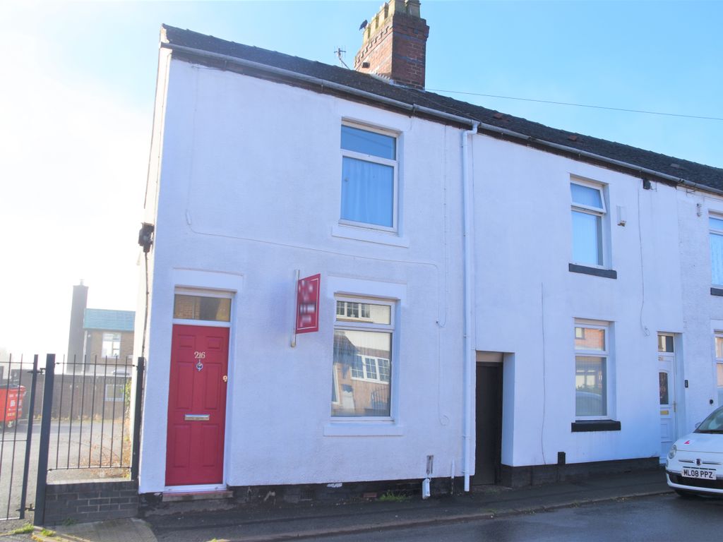 2 bed end terrace house for sale in Ruxley Road, Bucknall, Stoke-On-Trent ST2, £100,000