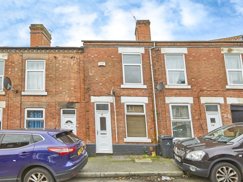 2 bed terraced house for sale in Darby Street, Derby DE23, £130,000