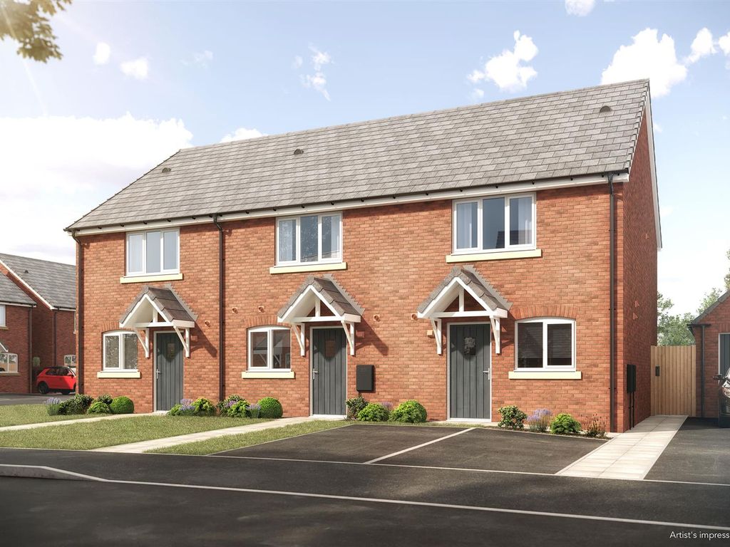 New home, 2 bed terraced house for sale in Plot 37 11 Amaryllis Drive, Apley, Telford TF1, £52,500