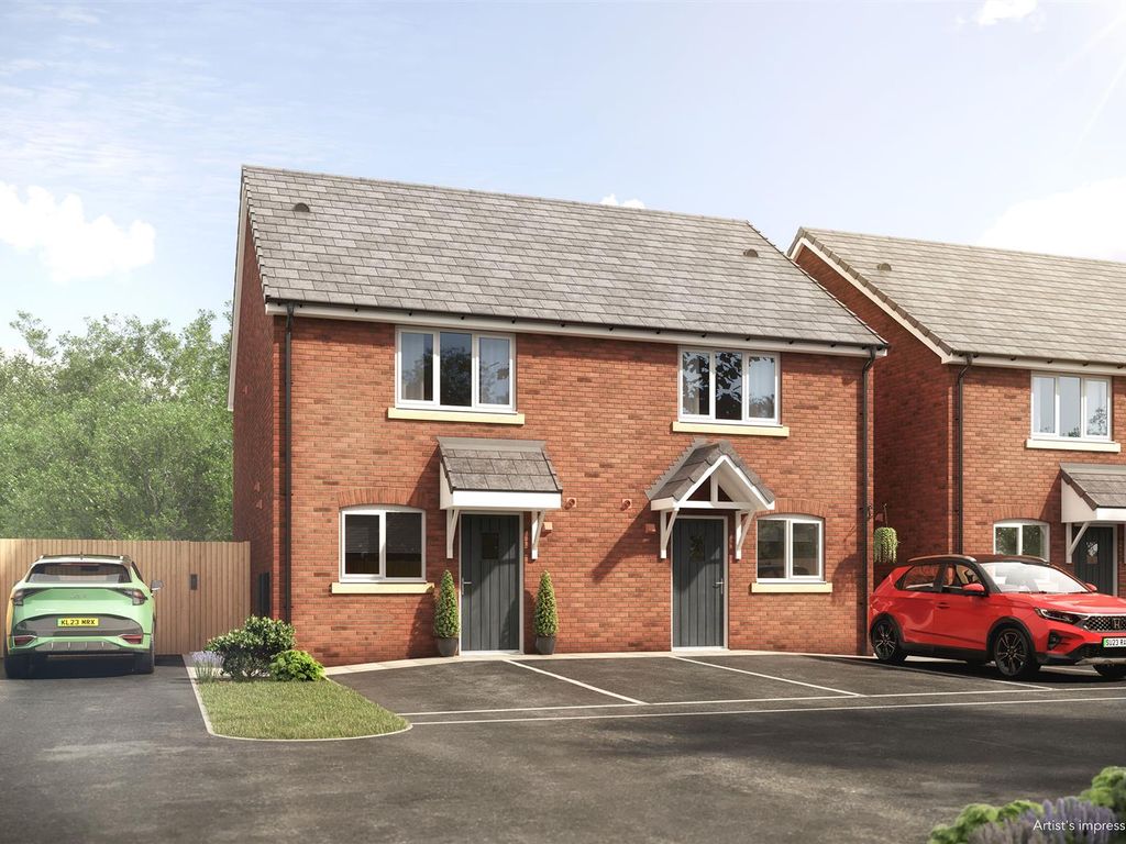 New home, 2 bed semi-detached house for sale in Plot 37 11 Amaryllis Drive, Apley, Telford TF1, £53,750