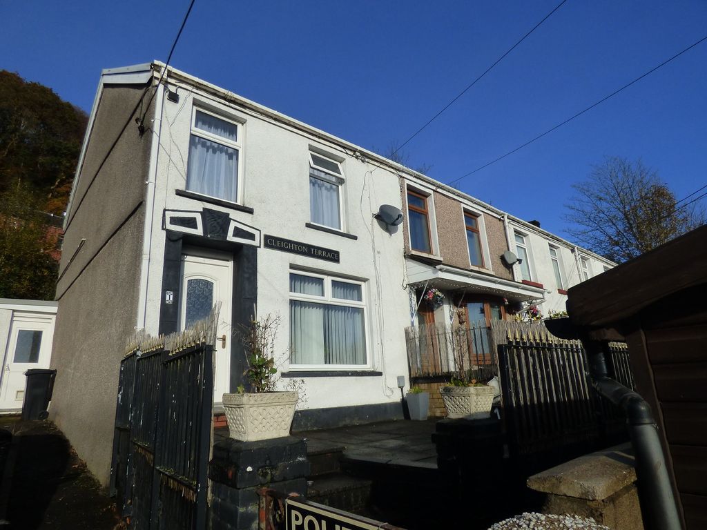 2 bed end terrace house for sale in Cleighton Terrace, Cadoxton, Neath . SA10, £120,000