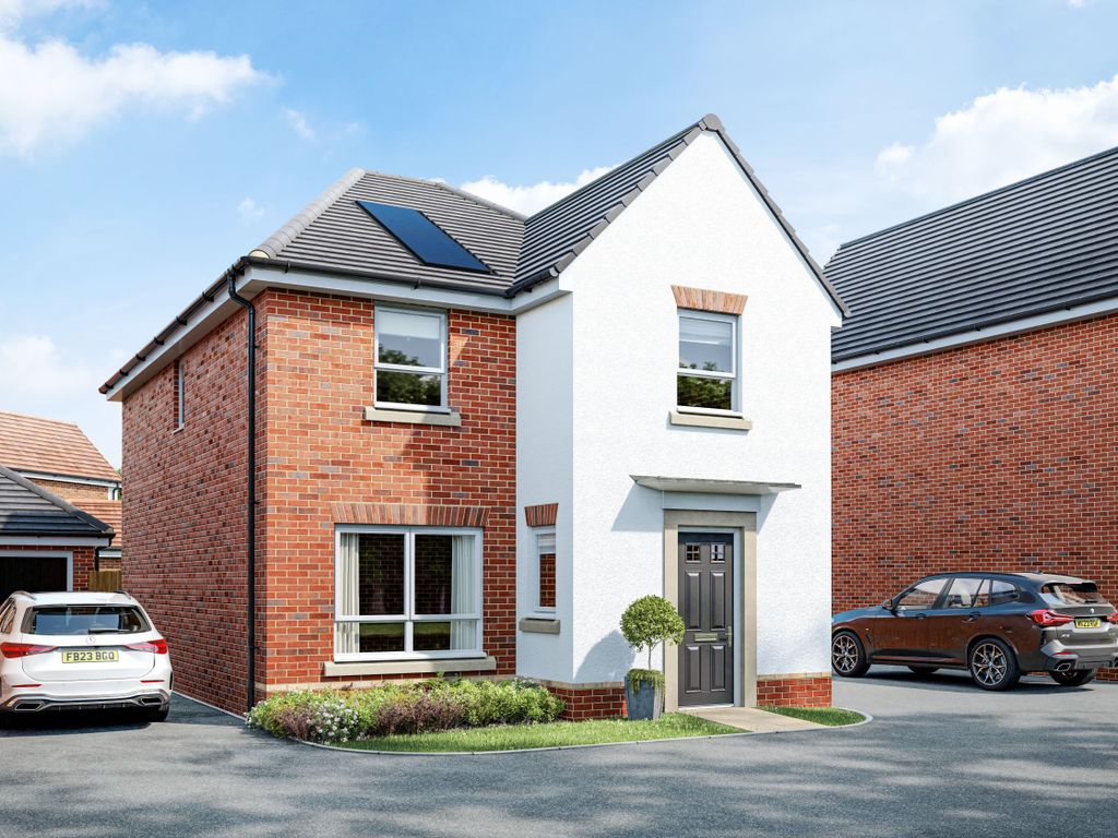 New home, 4 bed detached house for sale in "Nightjar" at Bent House Lane, Durham DH1, £337,500