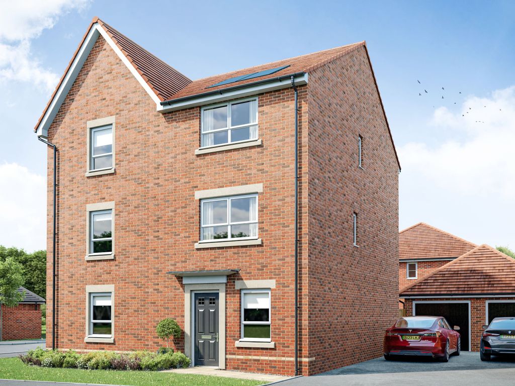 New home, 4 bed semi-detached house for sale in "Haversham" at Bent House Lane, Durham DH1, £314,995