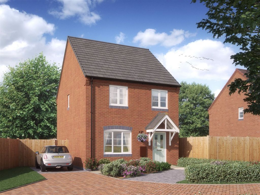 New home, 3 bed detached house for sale in Morecroft Way, Acresford Park, Handsacre, Rugeley WS15, £294,950