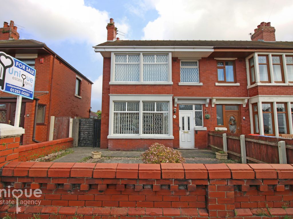 3 bed end terrace house for sale in Southwood Avenue, Fleetwood FY7, £112,500