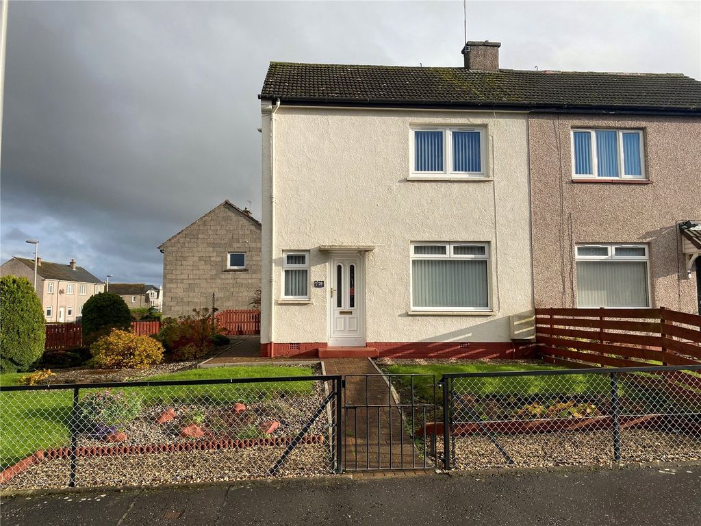 2 bed semi-detached house for sale in Letham Gardens, Pumpherston, Livingston, West Lothian EH53, £135,000
