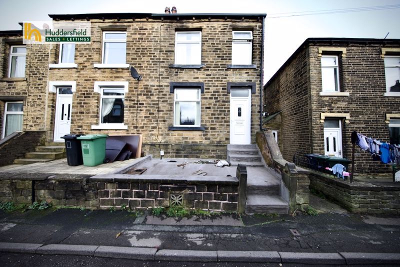 3 bed terraced house for sale in Chapel Terrace, Crosland Moor, Huddersfield HD4, £110,000